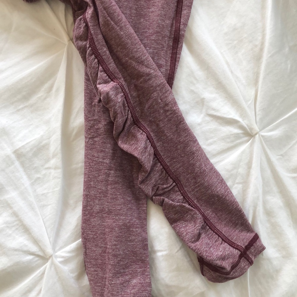 Lululemon pink rouched legging high rise - Picture 4 of 4